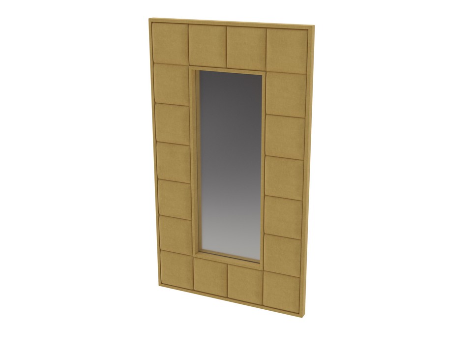 Зеркало Verda Chocolate Ткань Микровелюр Marino 15 Шафран 128x6 36090₽